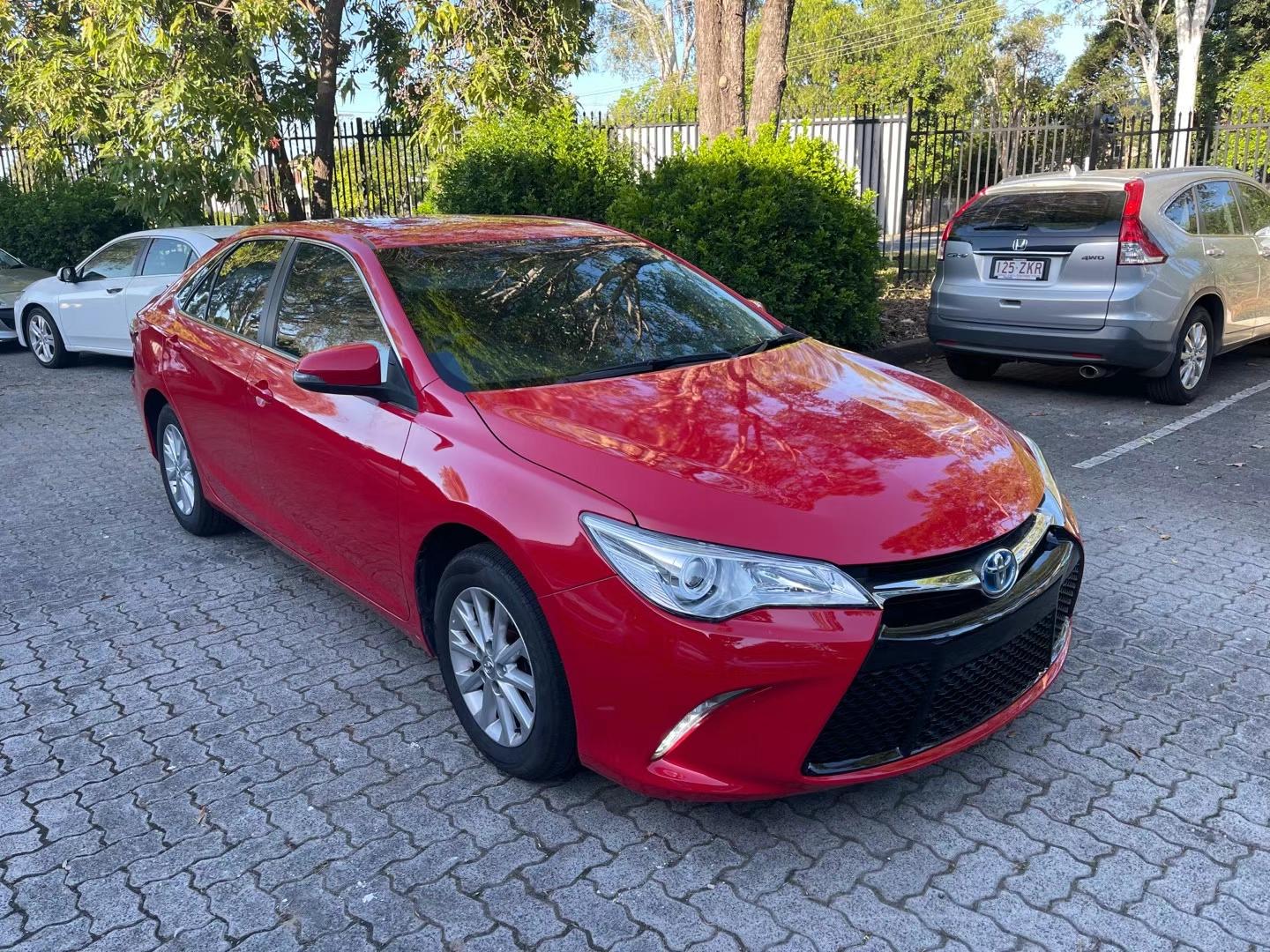 Toyota Camry Red 2017 
